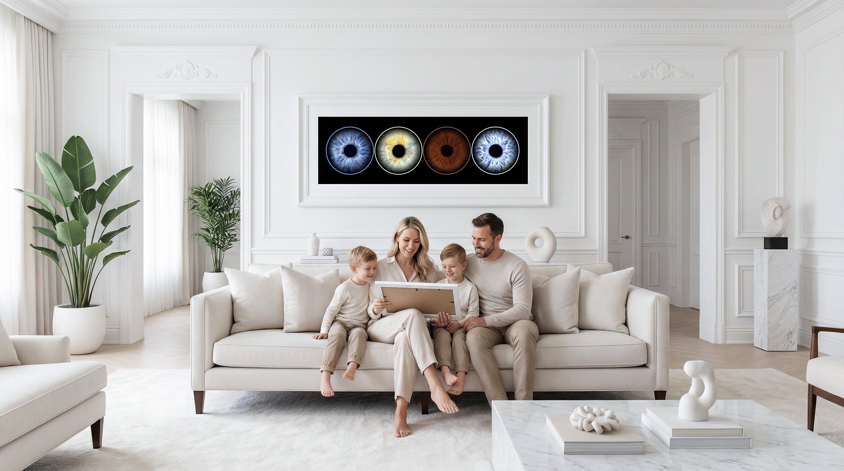 Family Iris Portrait Session