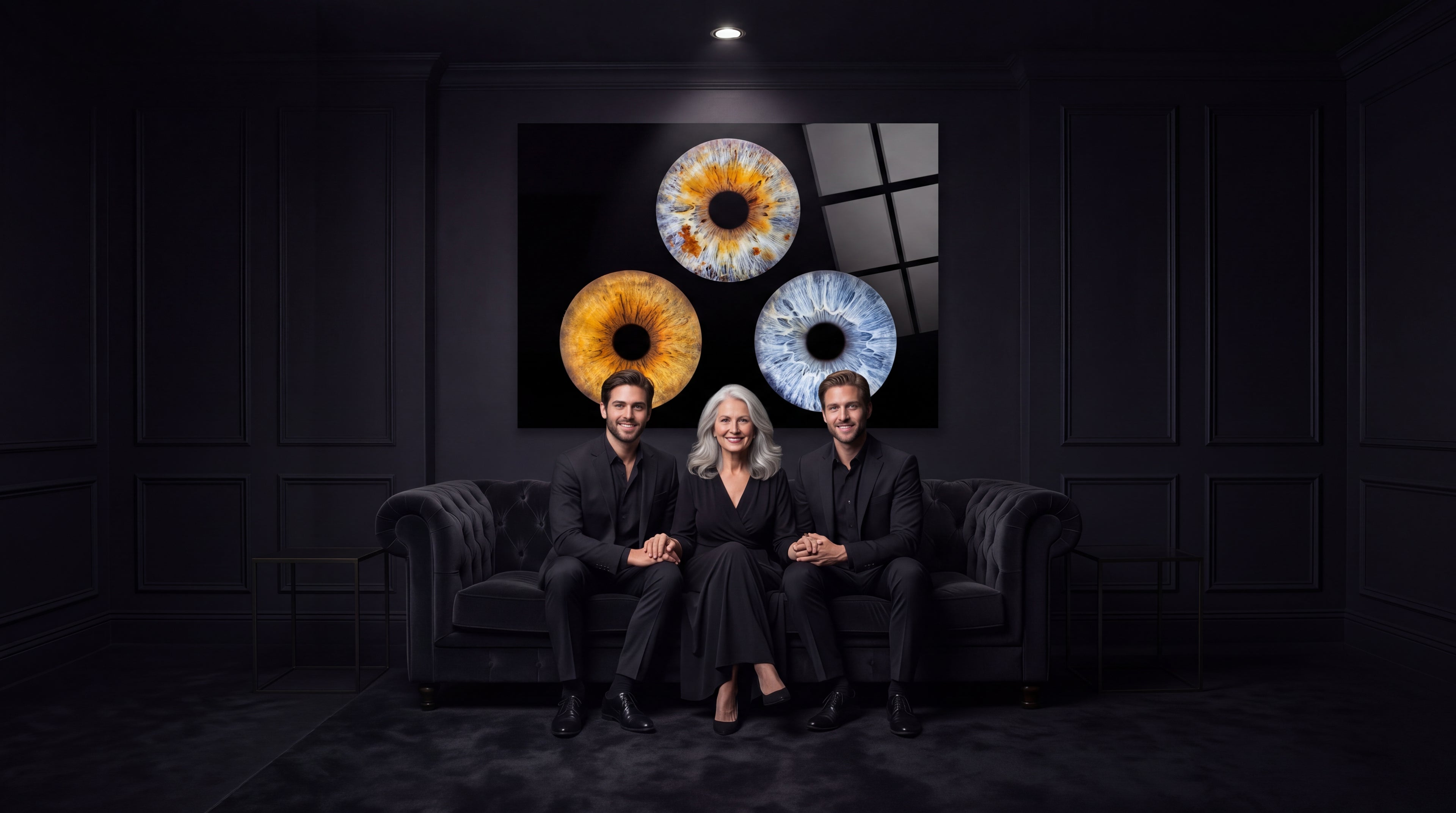 Trio Iris Portrait Session